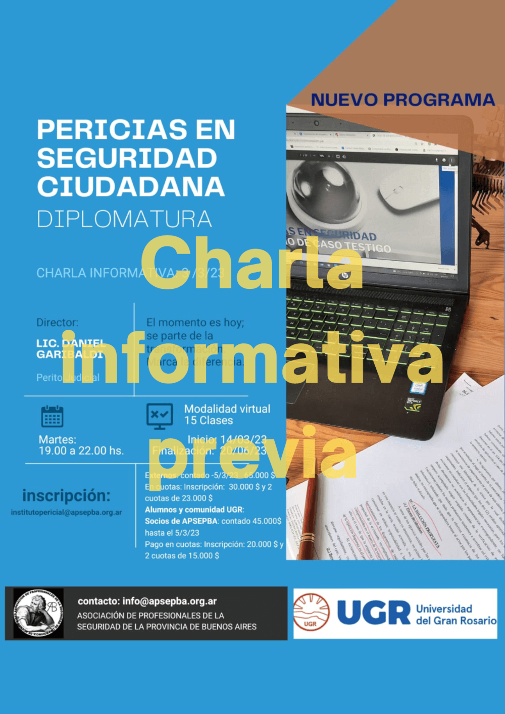 Charla informativa Diplomatura 